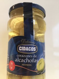 Tarro de alcachodas Cidacos