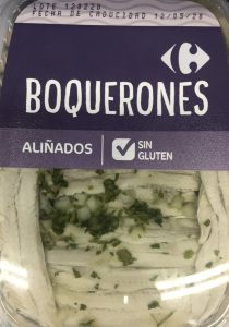 Boquerones en vinagre Carrefour. Los mejores boquerones en vinagre precocinados marca blanca.